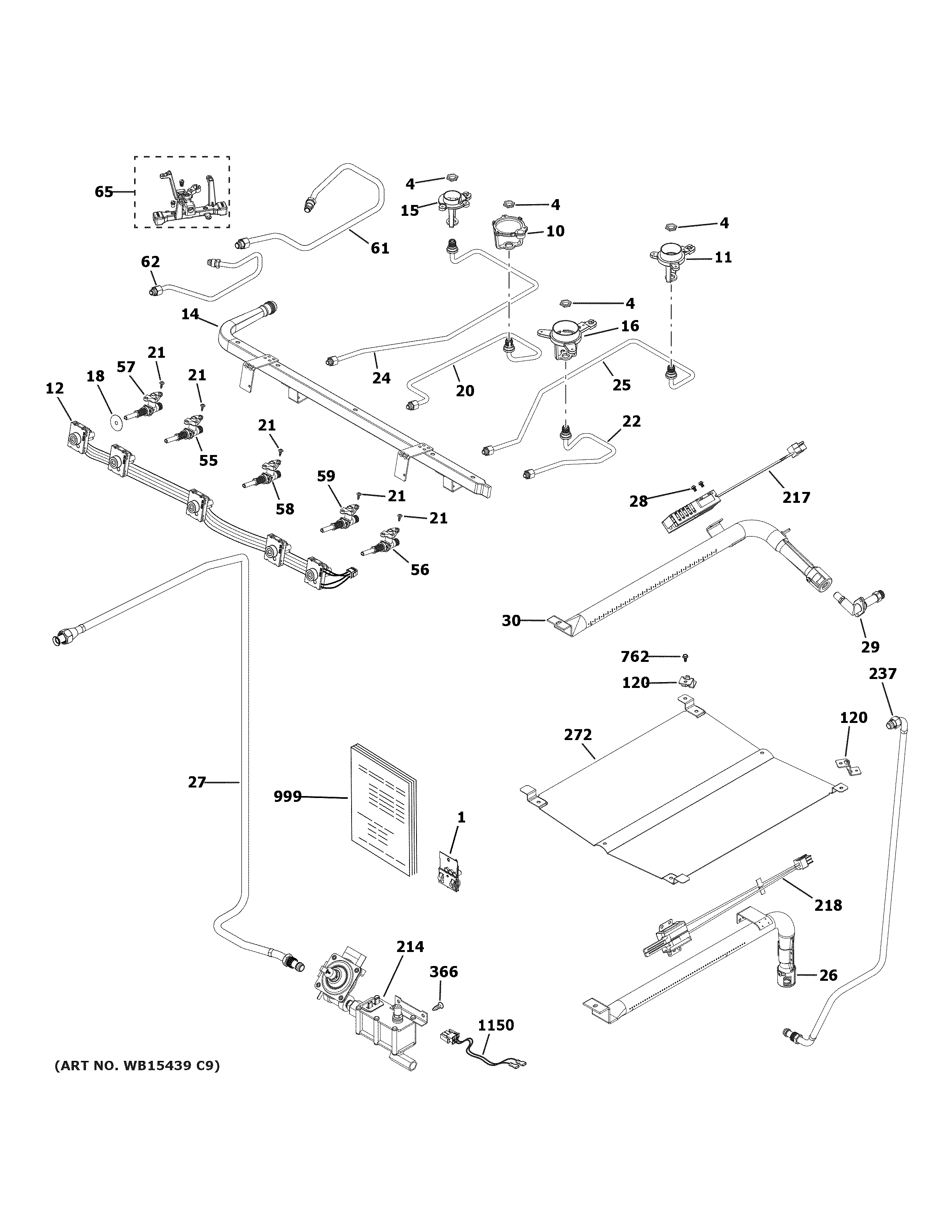 GAS & BURNER PARTS