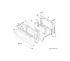 GE PGB965YP3FS lower door diagram