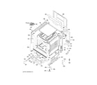 GE JB480ST2SS body parts diagram