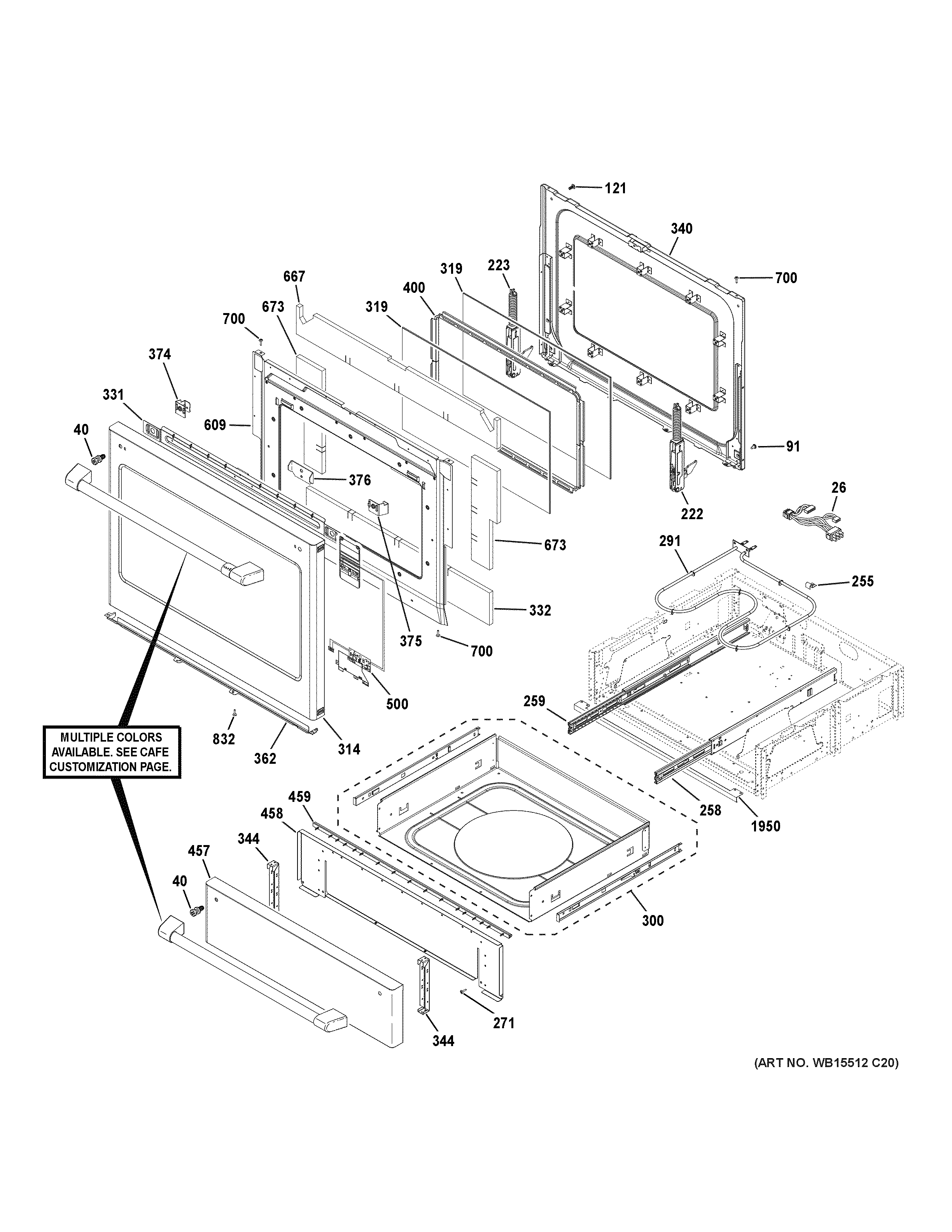 Door & drawer parts