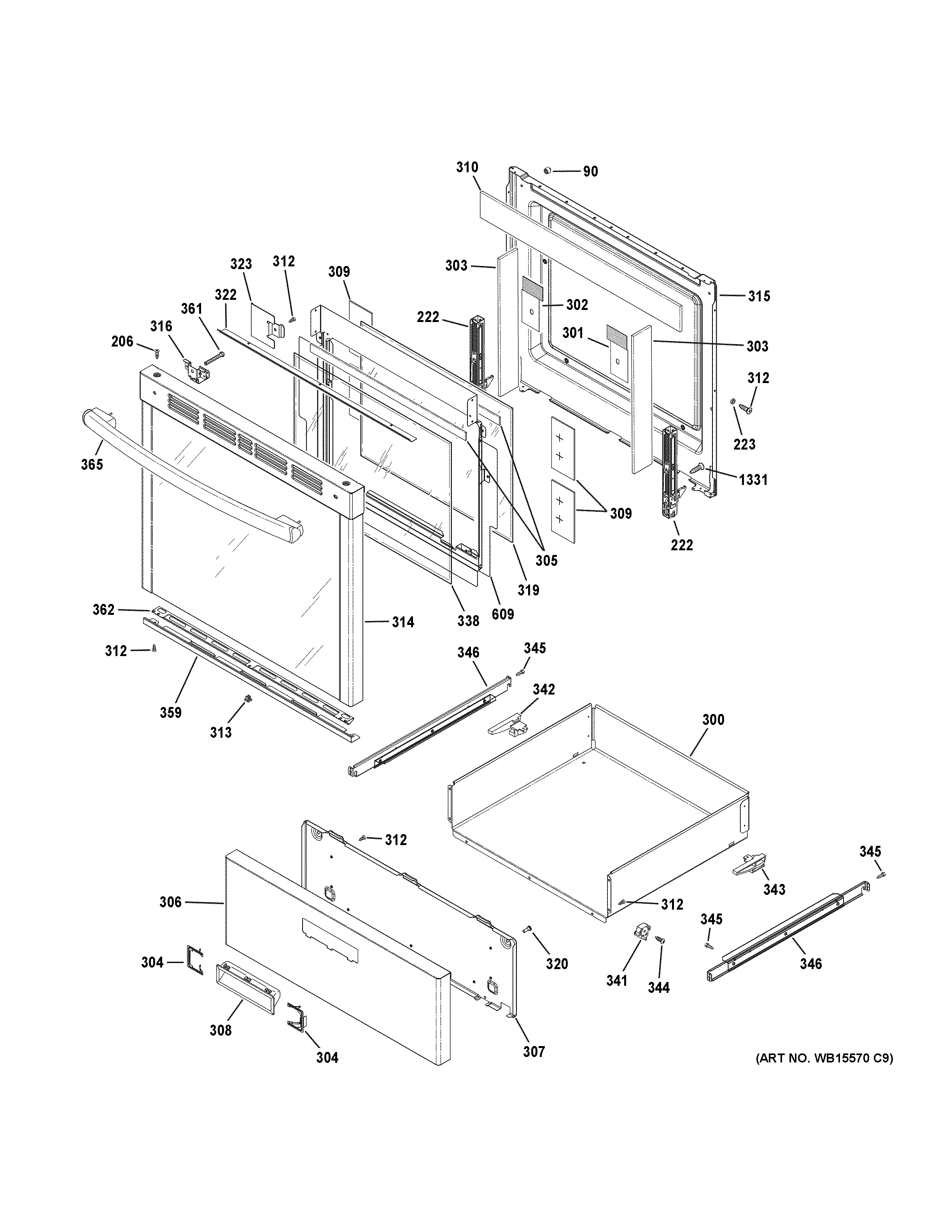 Door & drawer parts