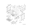 GE PB900YV2FS body parts diagram