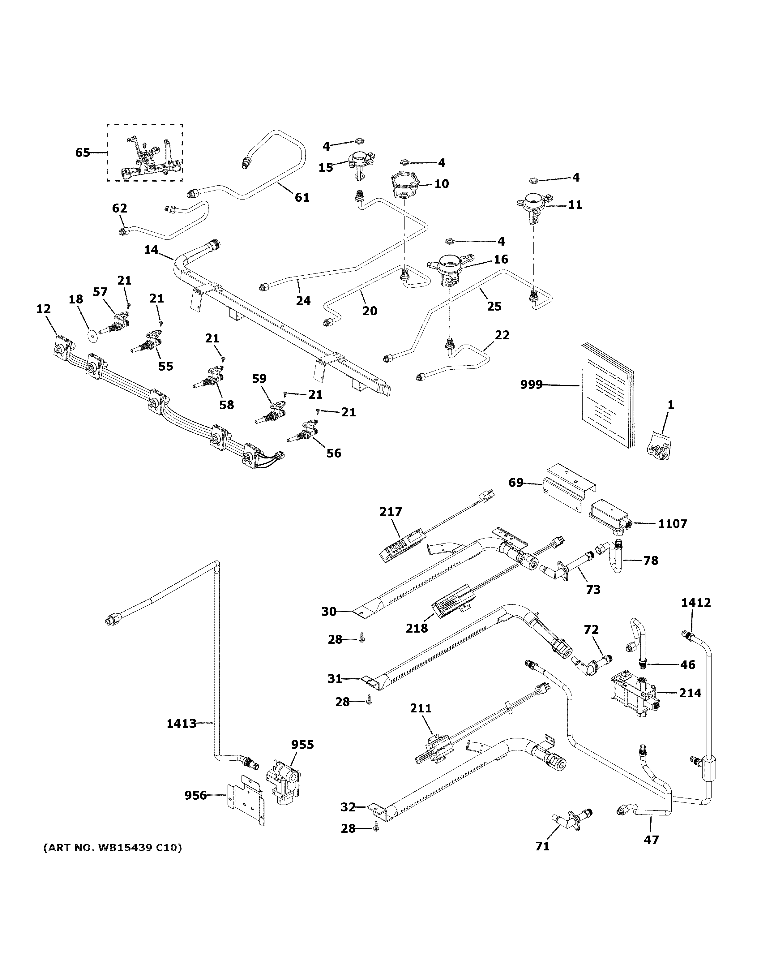 GAS & BURNER PARTS