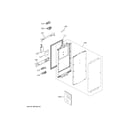 GE UCC15NPRBII door diagram