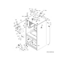 GE GFE28GELPDS case parts diagram