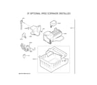 GE GYE22GMNDES optional accessories diagram