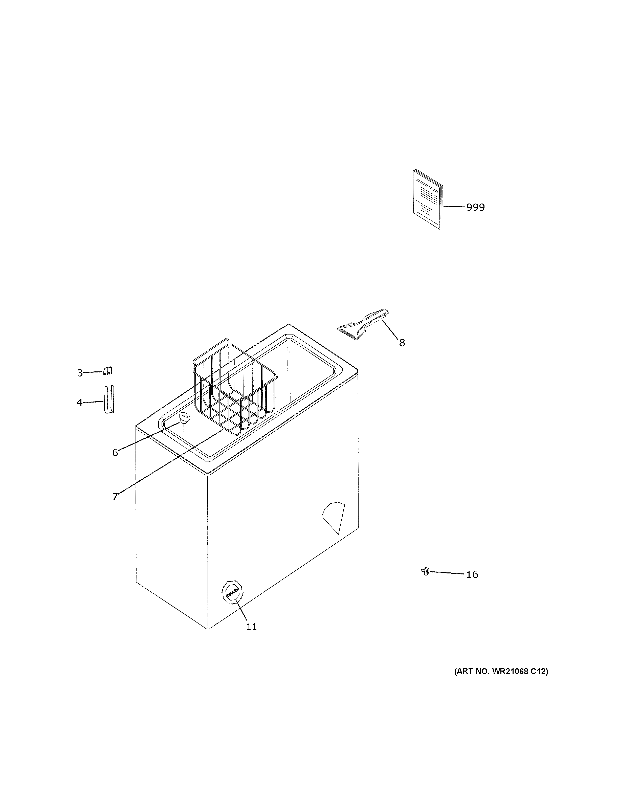 Freezer parts