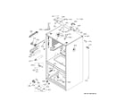 GE PFD28KYNIFS case parts diagram