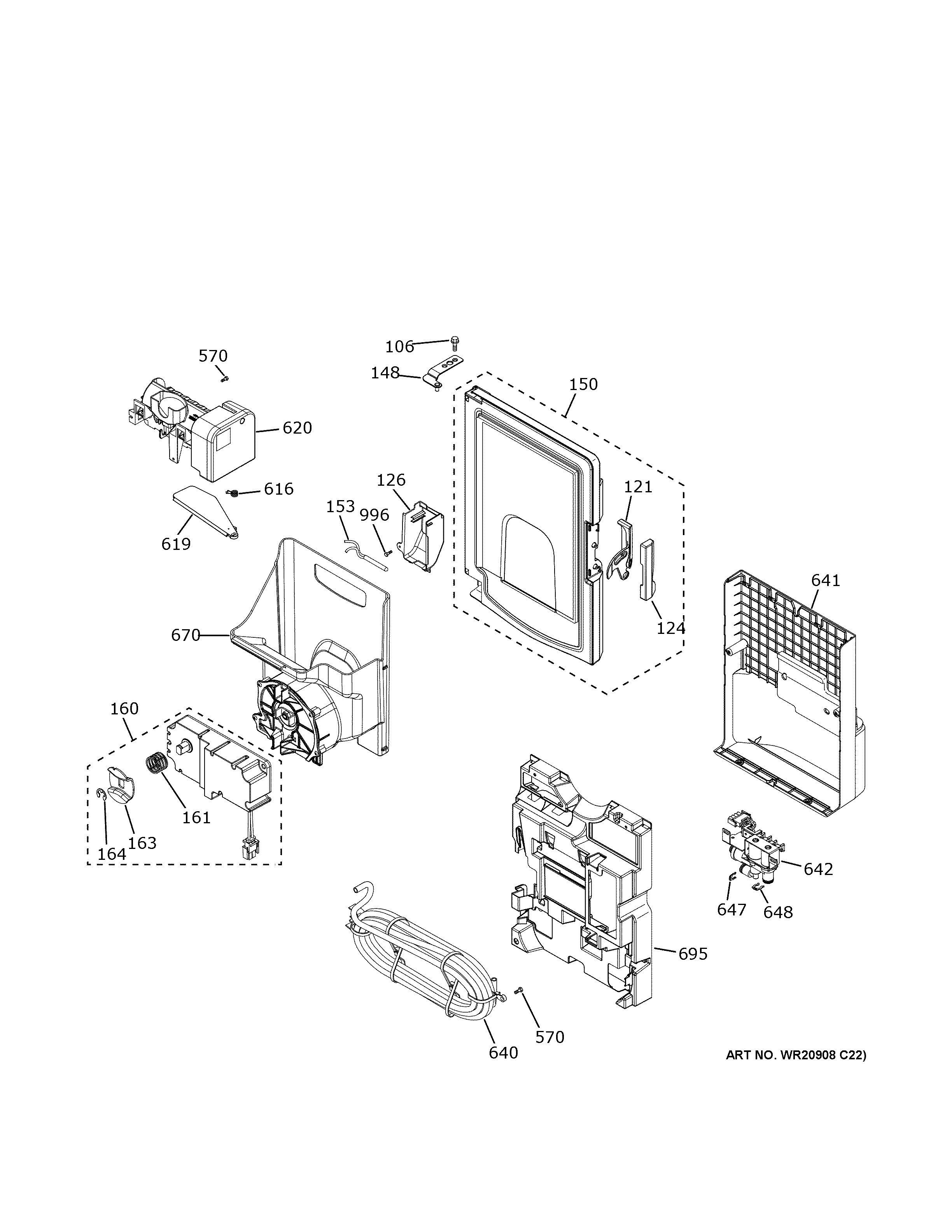 Ice maker & dispenser