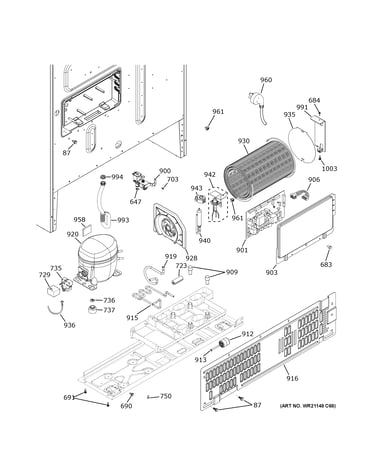 Machine compartment