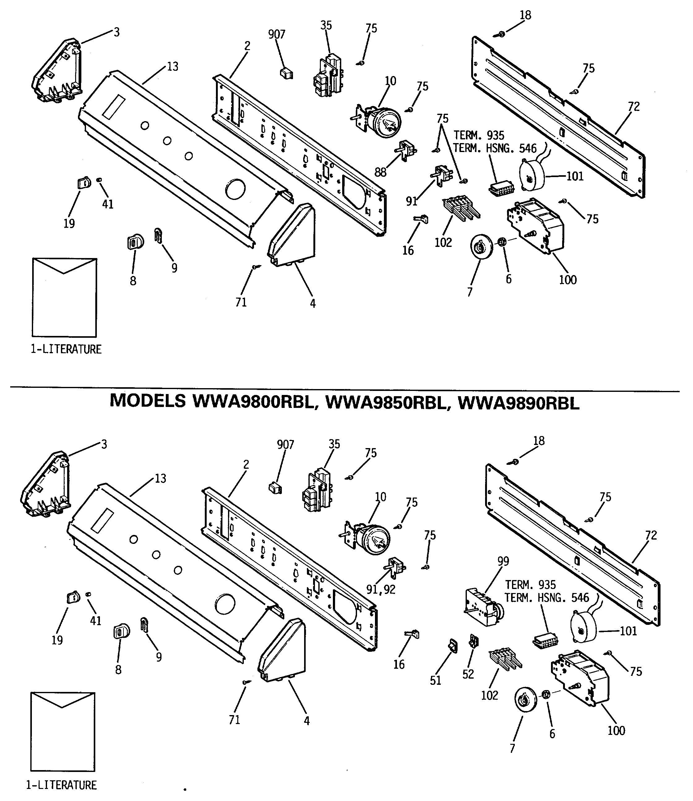 Parts list