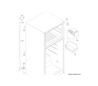 GE GIE22JMNCRES ice maker diagram