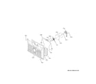 GE PTD7000SN4SS lower convection fan diagram