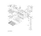 GE PTD7000SN5SS upper oven diagram