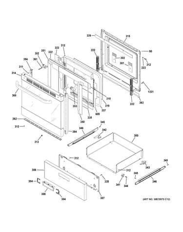 Door & drawer parts