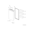 GE PAD28BYTBFS convertible door diagram