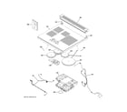 GE ZHP304ETV1SS cooktop diagram