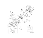 GE UVM9125ST1SS oven cavity parts diagram