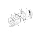 GE GFD65GSSV0WW drum diagram