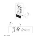 GE AWGH12WWF1 room air conditioner diagram