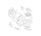 GE JRP20BJ4BB body parts diagram