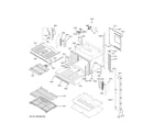 GE ZTDX1DPSN3SS upper oven diagram