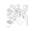 GE ZTDX1FPSN3SS upper oven diagram