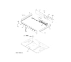 GE ZTDX1FPSN3SS center spacer diagram