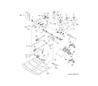 GE PGS930BP3TS gas & burner parts diagram