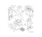 GE PGS930BP3TS body parts diagram