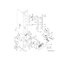 GE ZIF180NPKAII case parts diagram