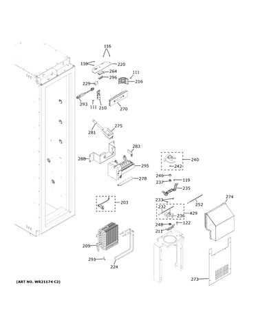 Freezer section