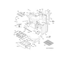 GE JB735EP3ES body parts diagram