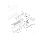 GE ZIC363IPVBRH freezer section diagram