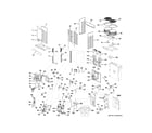 GE MVHQ144ME4CA1 room air conditioner diagram