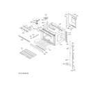 GE JTD3000SN3SS upper oven diagram