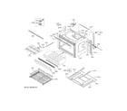 GE JTD5000EN3ES lower oven diagram