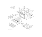 GE JKD5000SN3SS lower oven diagram