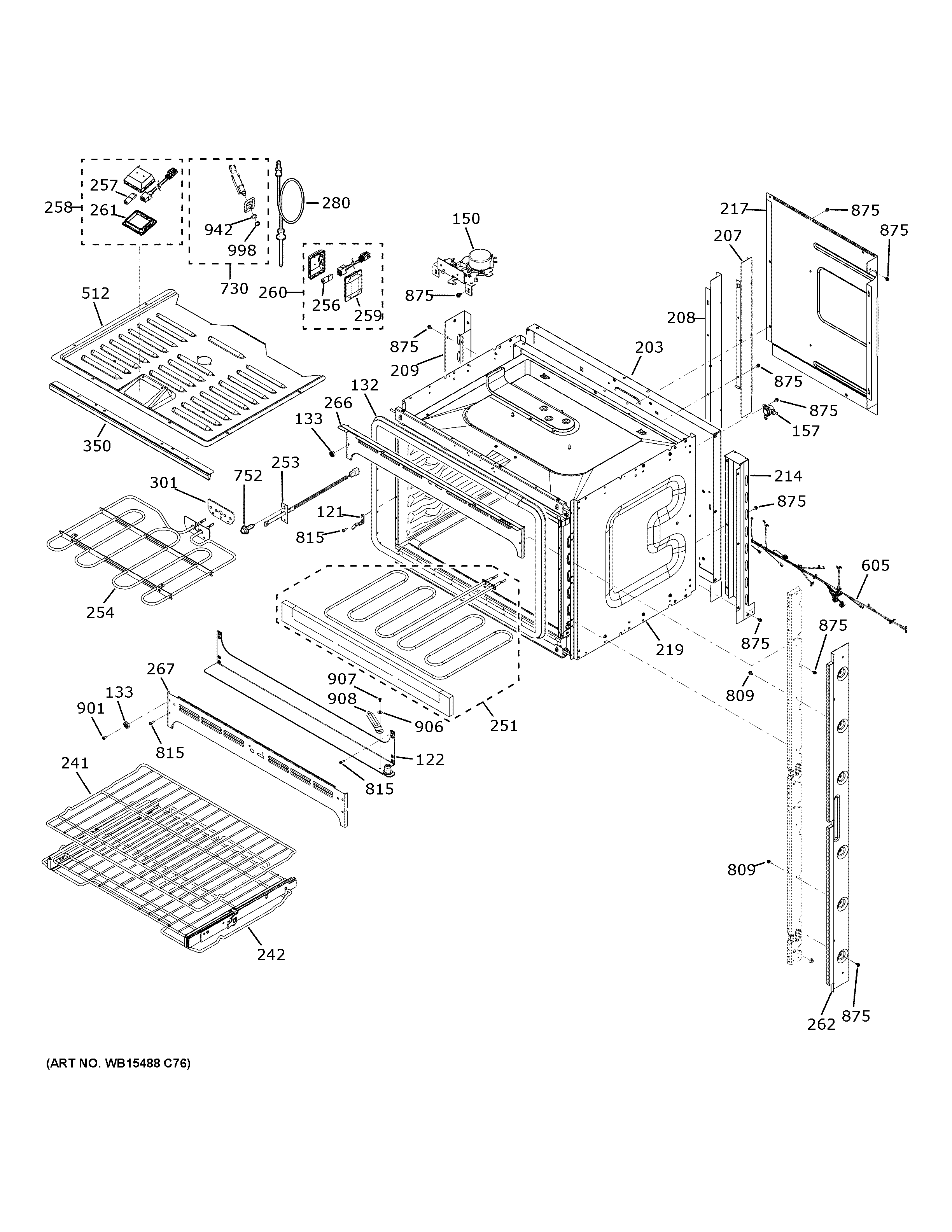 Upper oven