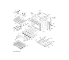 GE PTD700RSN3SS lower oven diagram