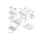 GE PTD700LSN3SS lower oven diagram