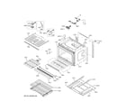 GE CTD90DM2N3S5 lower oven diagram