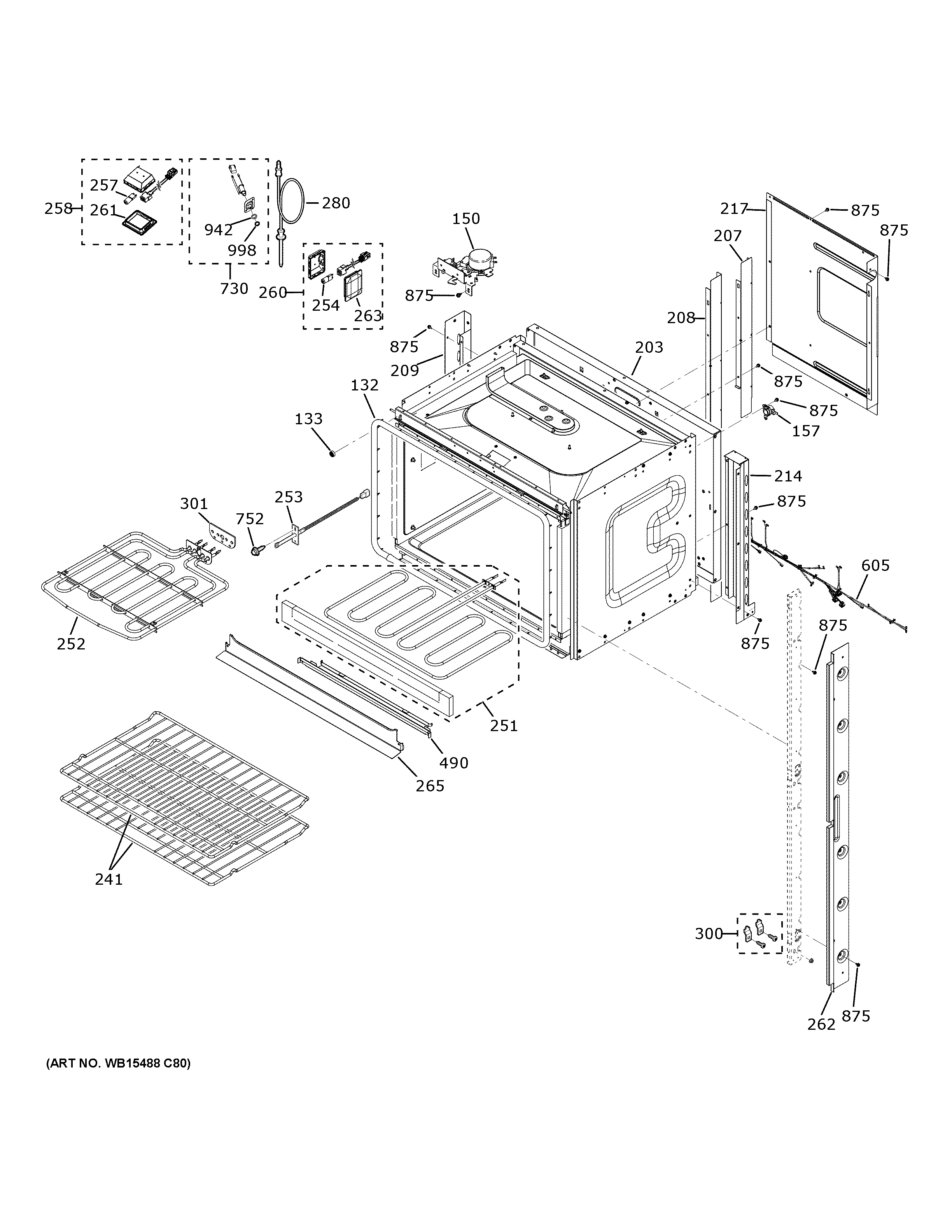 Upper oven
