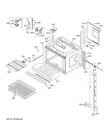 Upper oven
