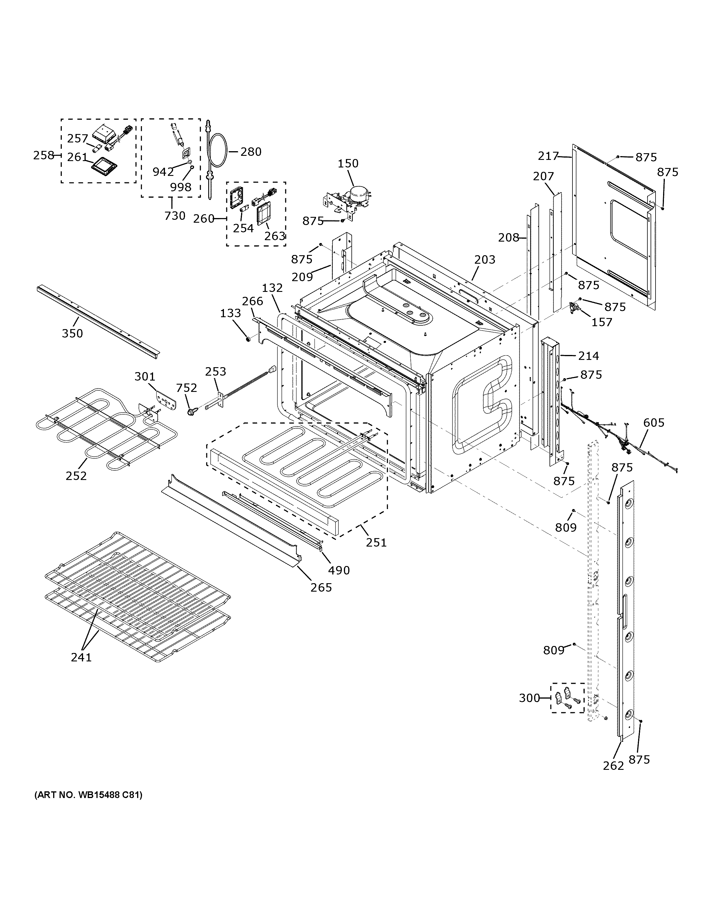 Upper oven