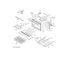 GE JTD5000SV1SS lower oven diagram