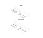 GE ZGP364NDT2SS monogram customization diagram