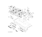 GE ZGP486NDT2SS gas & burner parts diagram