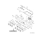 GE ZDP366NT2SS control panel diagram