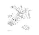 GE ZKD90DSSN3SS lower oven diagram